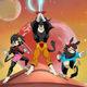 In a crop of a clip of Animaniacs season 2, the Warner siblings spoof the 80s cartoon Thundercats.